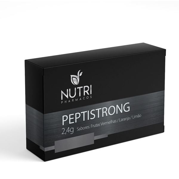 Peptistrong 2,4g Sabores em Sachês